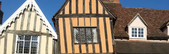 Descubra Medieval Lavenham em um tour de áudio autoguiado