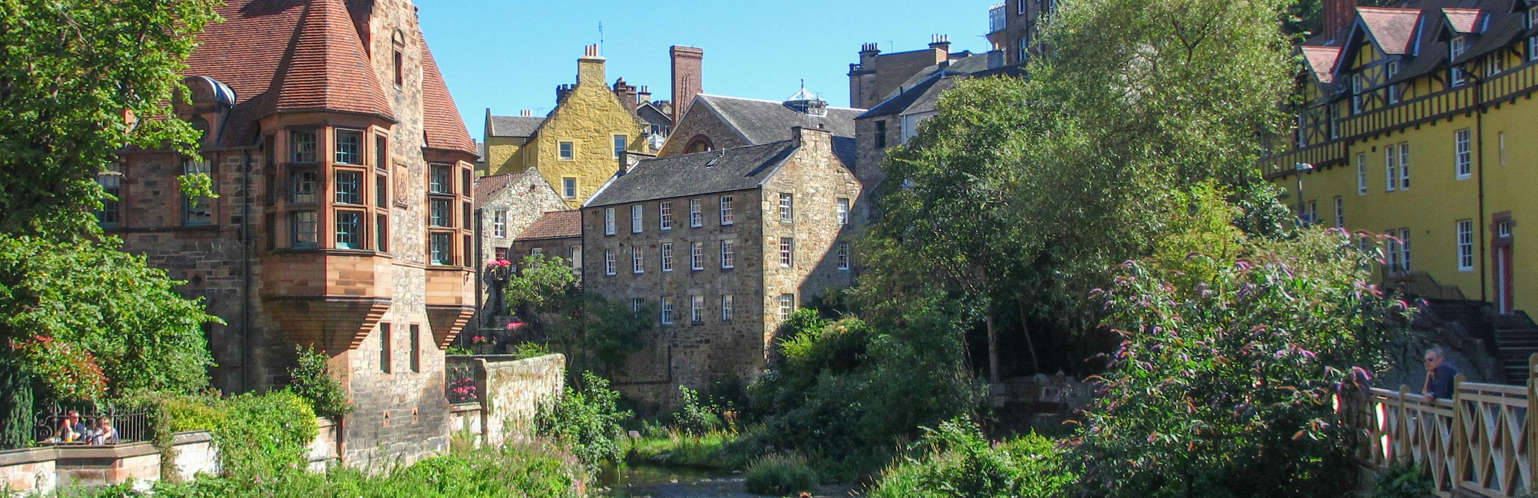 Descubra Dean Village de Edimburgo em um tour de áudio autoguiado