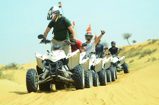 Quad safari in Ras Al Khaimah with optional dinner at the camp