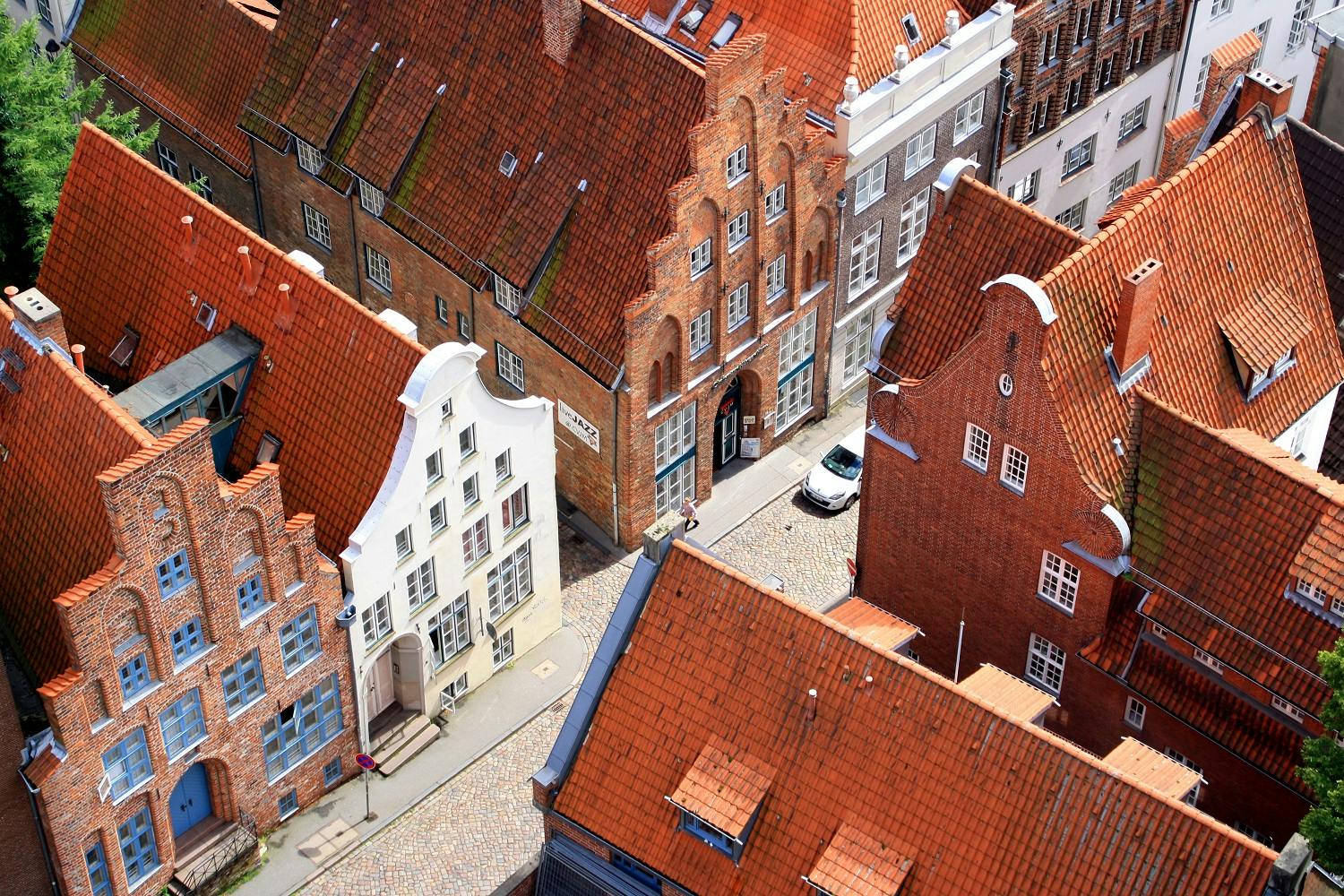 Excursão a pé privada de arquitetura hanseática em Lübeck