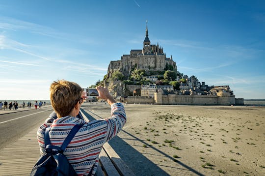 Tour guidato privato di Mont Saint-Michel da Le Havre