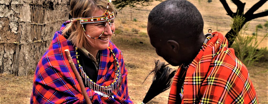 Tour di 2 giorni del villaggio di Massai del Kenya e della vita tribale da Nairobi