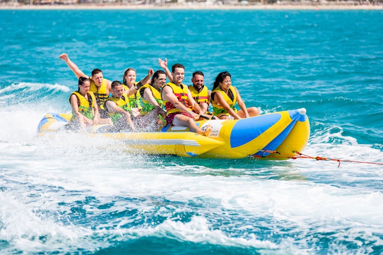 Playa de Palma Banana Boat Ticket with Life & Sea