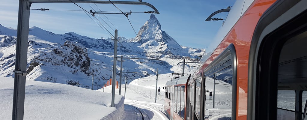 Visita guiada privada ao vilarejo alpino de Zermatt e ao Monte Gornergrat saindo de Berna