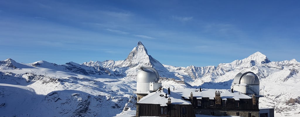 Visita guiada privada al pueblo alpino de Zermatt y al monte Gornergrat
