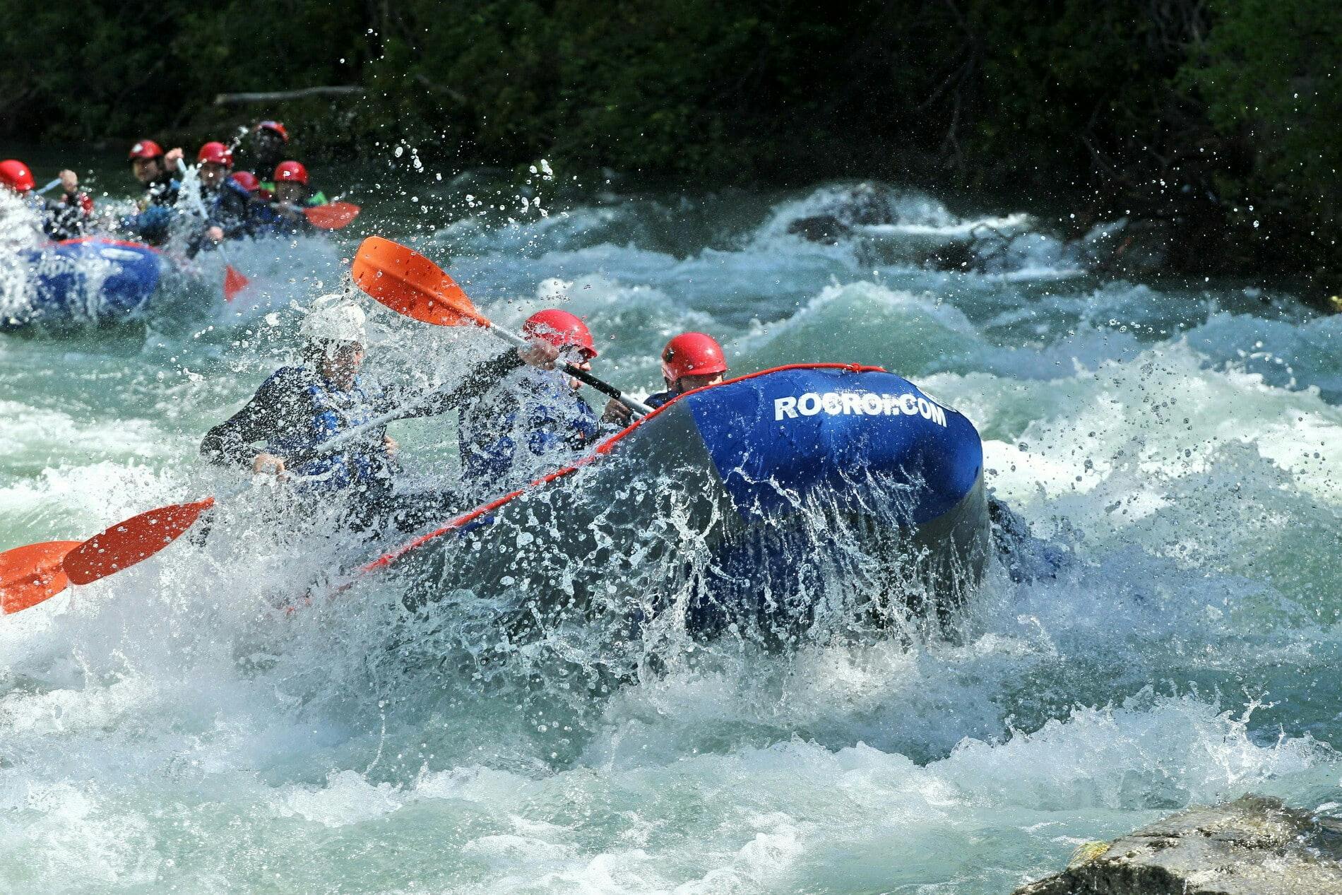 Rafting on River Noguera Pallaresa