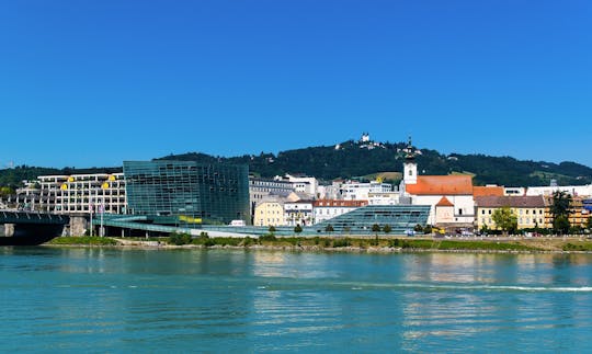Visite privée à pied en famille à Linz