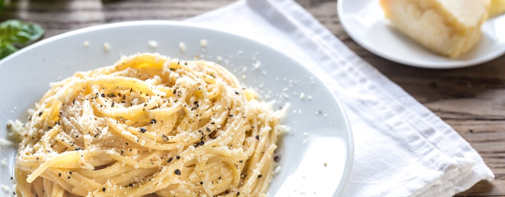 Clase de preparación de pasta tradicional en Roma