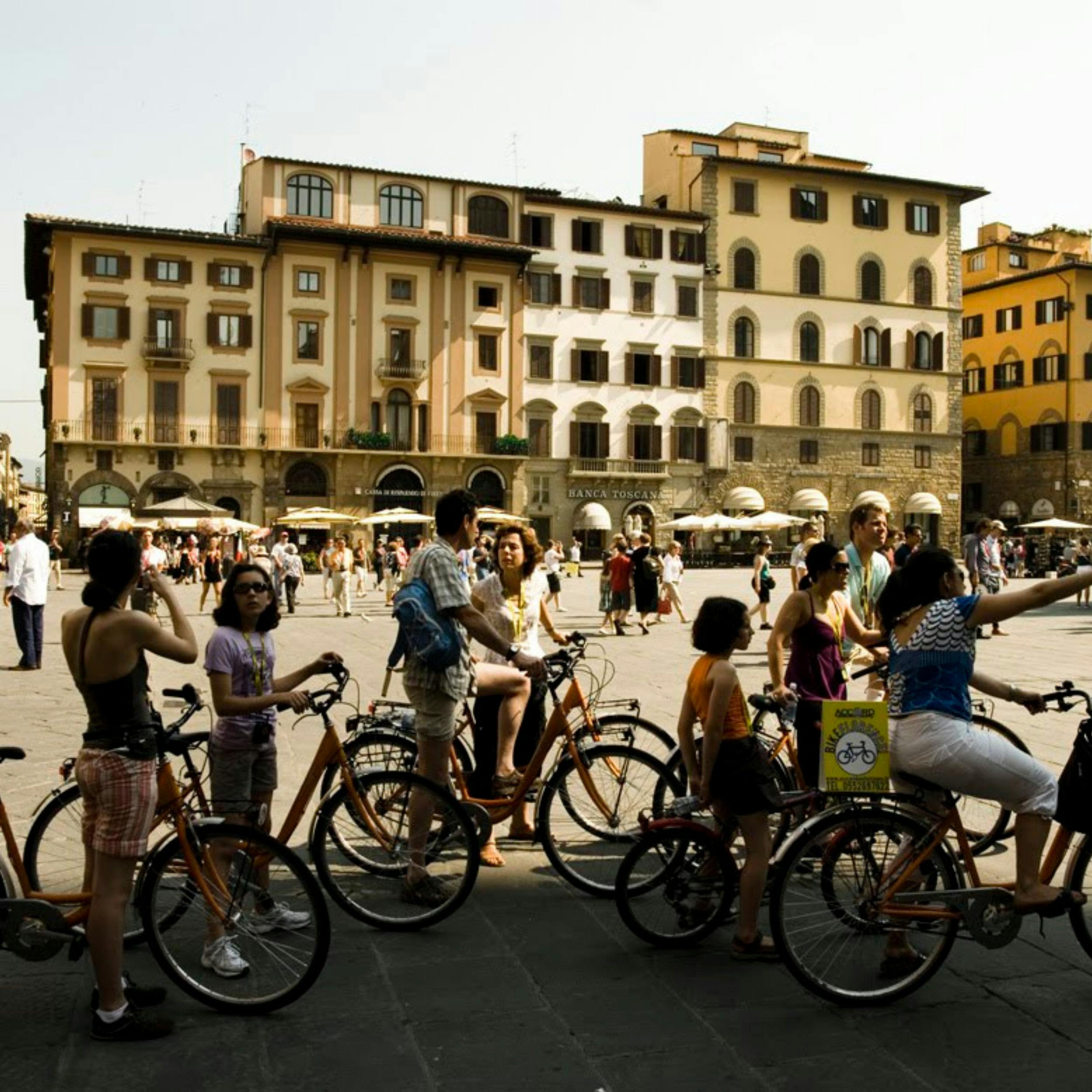 Florence begeleide eco-tour op de fiets