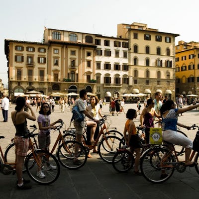 Visite écologique guidée de Florence à vélo