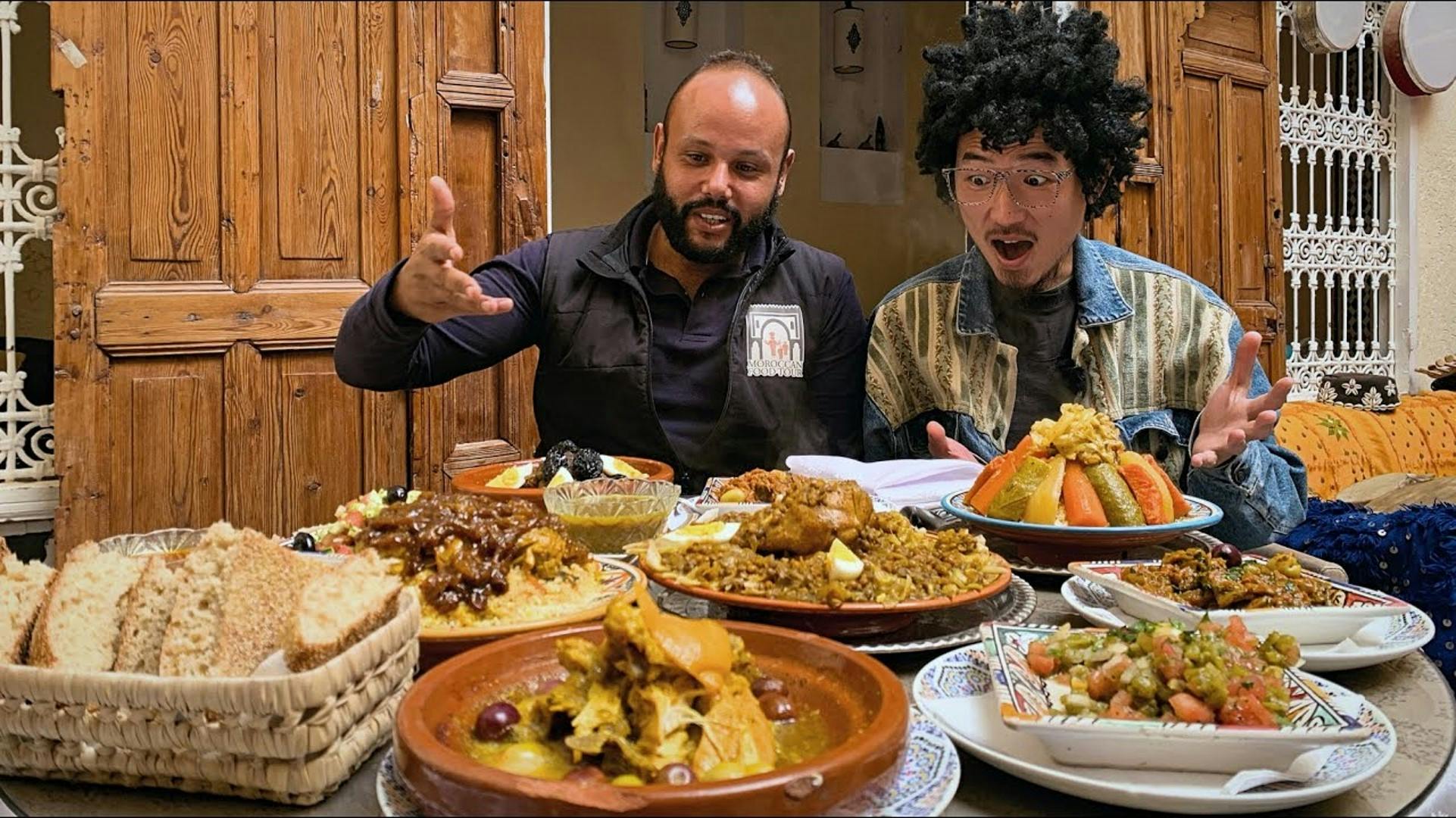 Esperienza di degustazione di cibo a Rabat