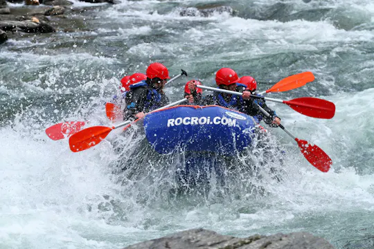 Raften op de rivier de Noguera Pallaresa