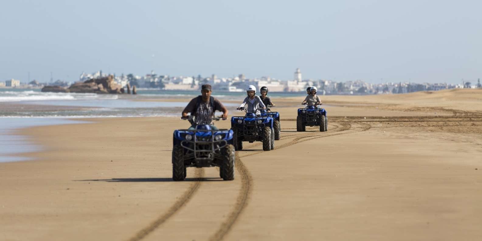 Tour in quad nella spiaggia di Essaouira