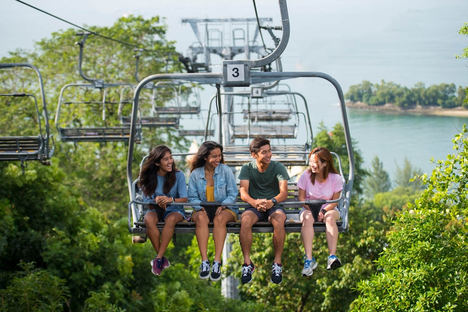Cable cars in Singapore