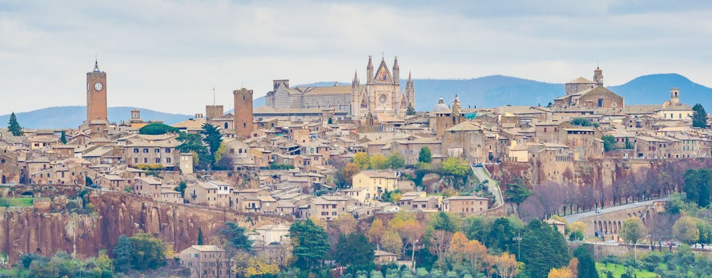 Viaje privado de ida y vuelta de Florencia a Roma con parada en Orvieto