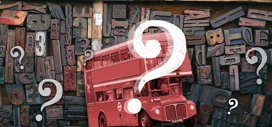 Passeio de demolição de mitos em Qi Londres em um ônibus Routemaster vermelho
