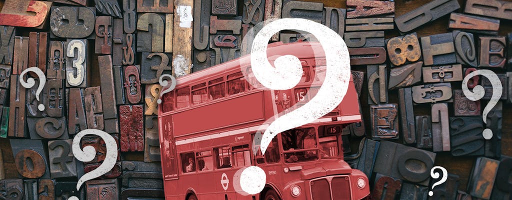 Qi London mythe-busting tour op een rode Routemaster-bus