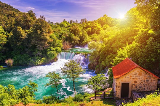 Privétour naar de Krka-watervallen vanuit Trogir