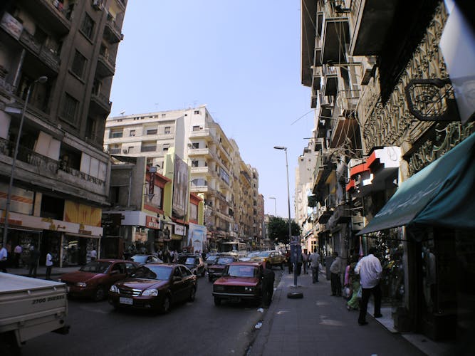 Half-day Cairo downtown city wander tour