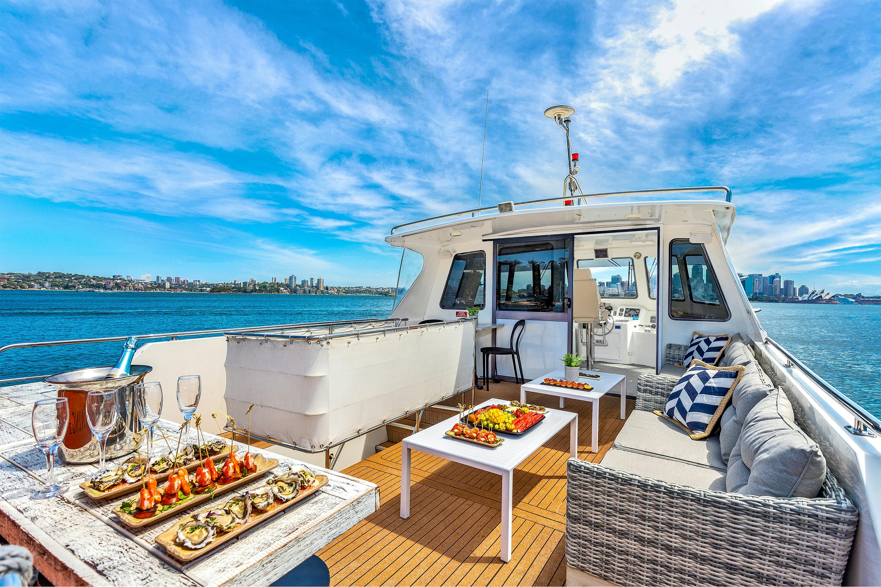 Vivid Sydney Festival catamaran cruise with canapés Musement