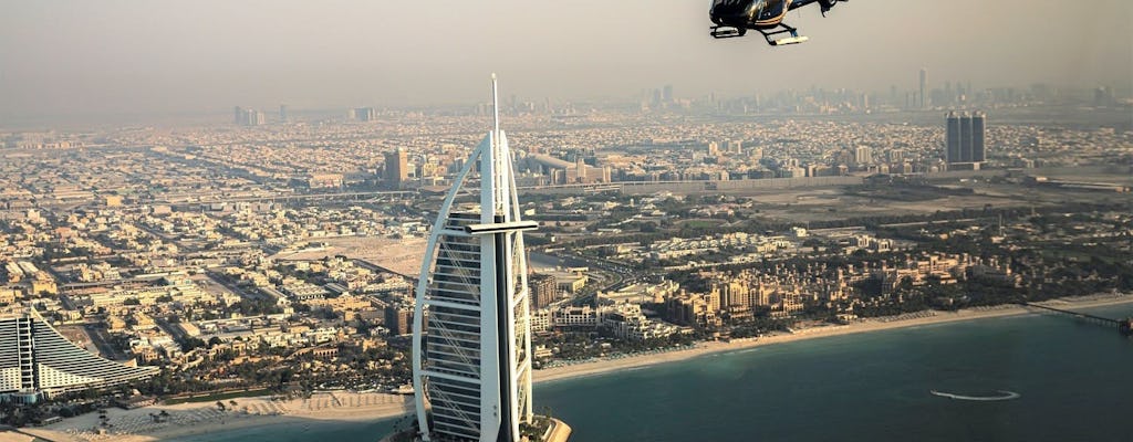 15-minute helicopter tour over Dubai