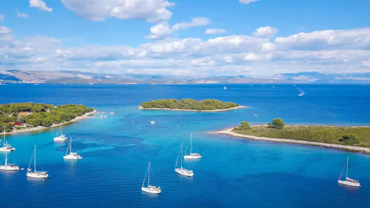 Dagtour naar Blue Lagoon en 3 eilanden vanuit Trogir