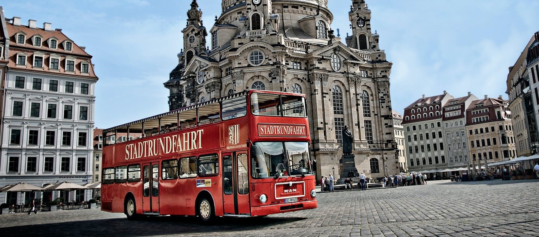 Gran recorrido en autobús por la ciudad de Dresde