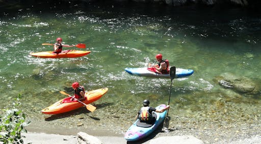 Kayaking on River Noguera Pallaresa