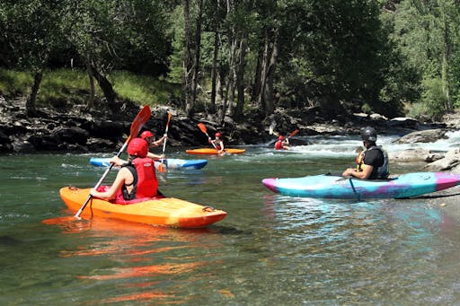 Kayaking on River Noguera Pallaresa