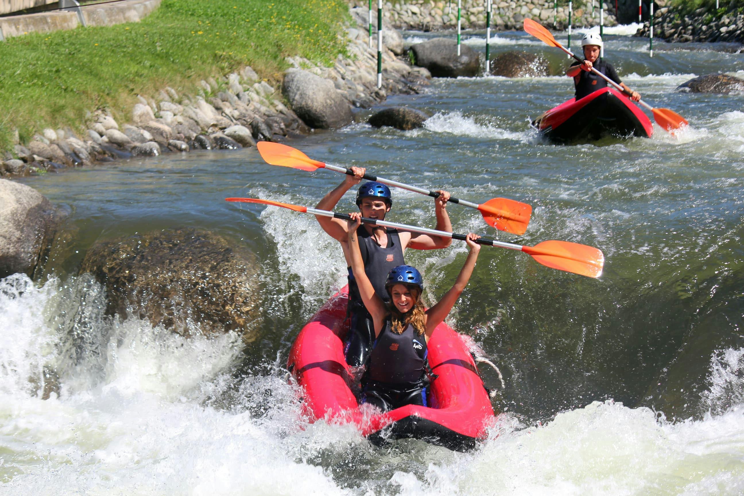 Open Kayaking on Parc del Segre Canal
