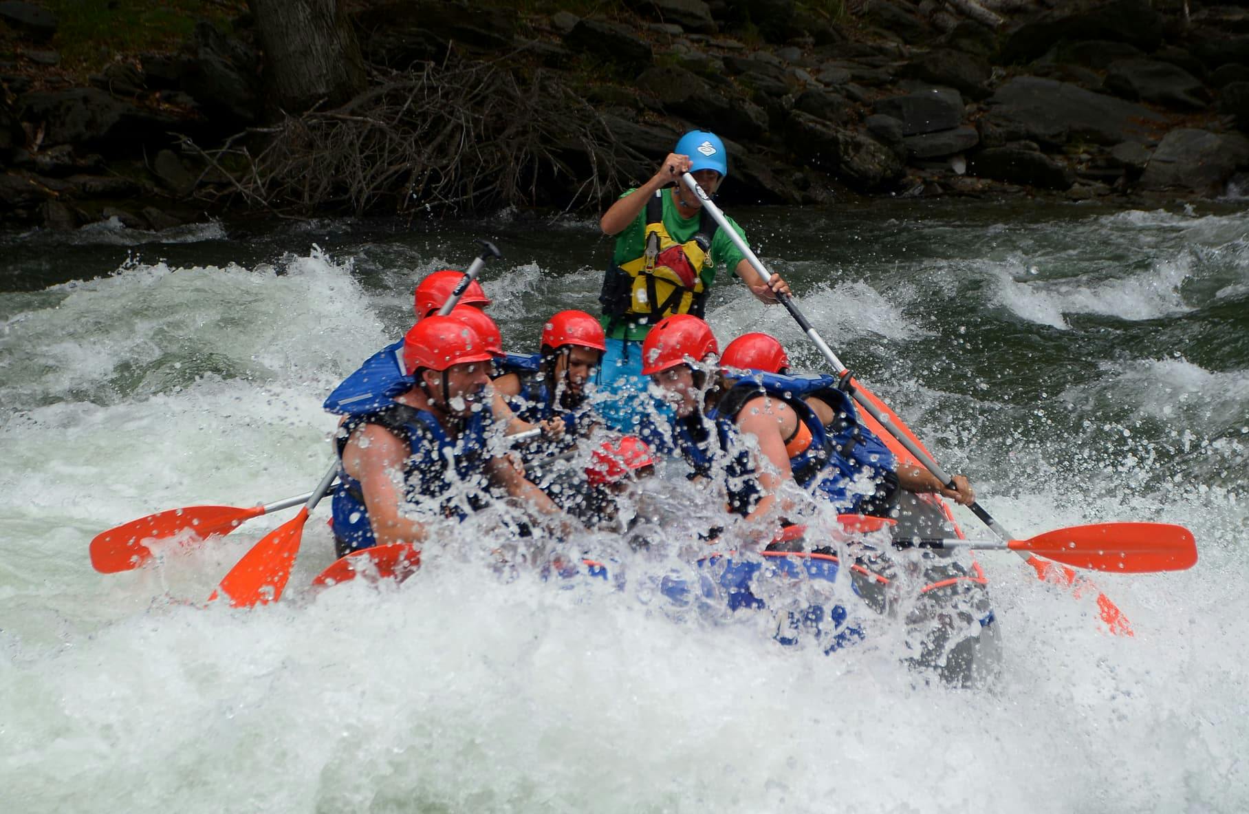 Rafting on River Noguera Pallaresa