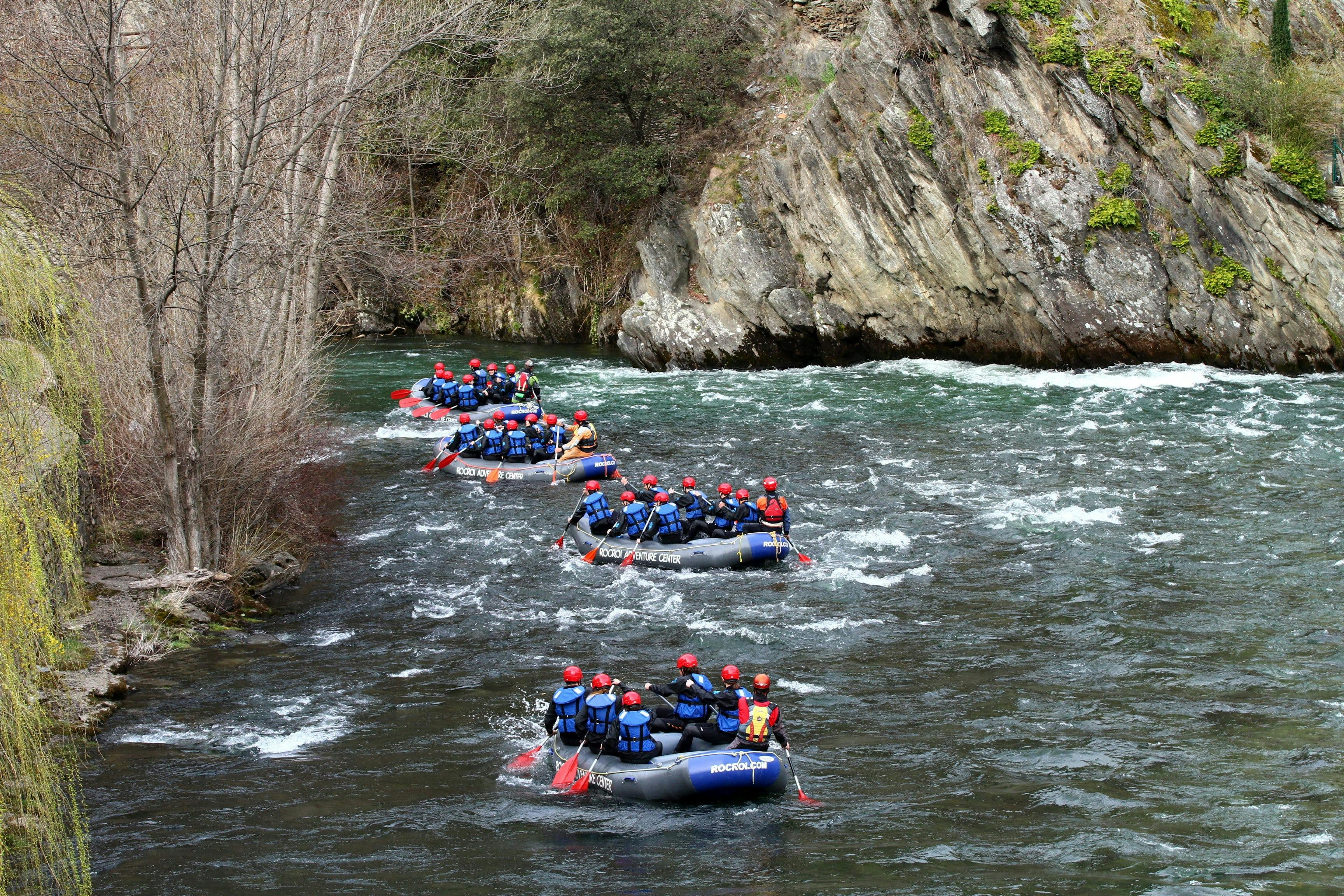 Rafting on River Noguera Pallaresa