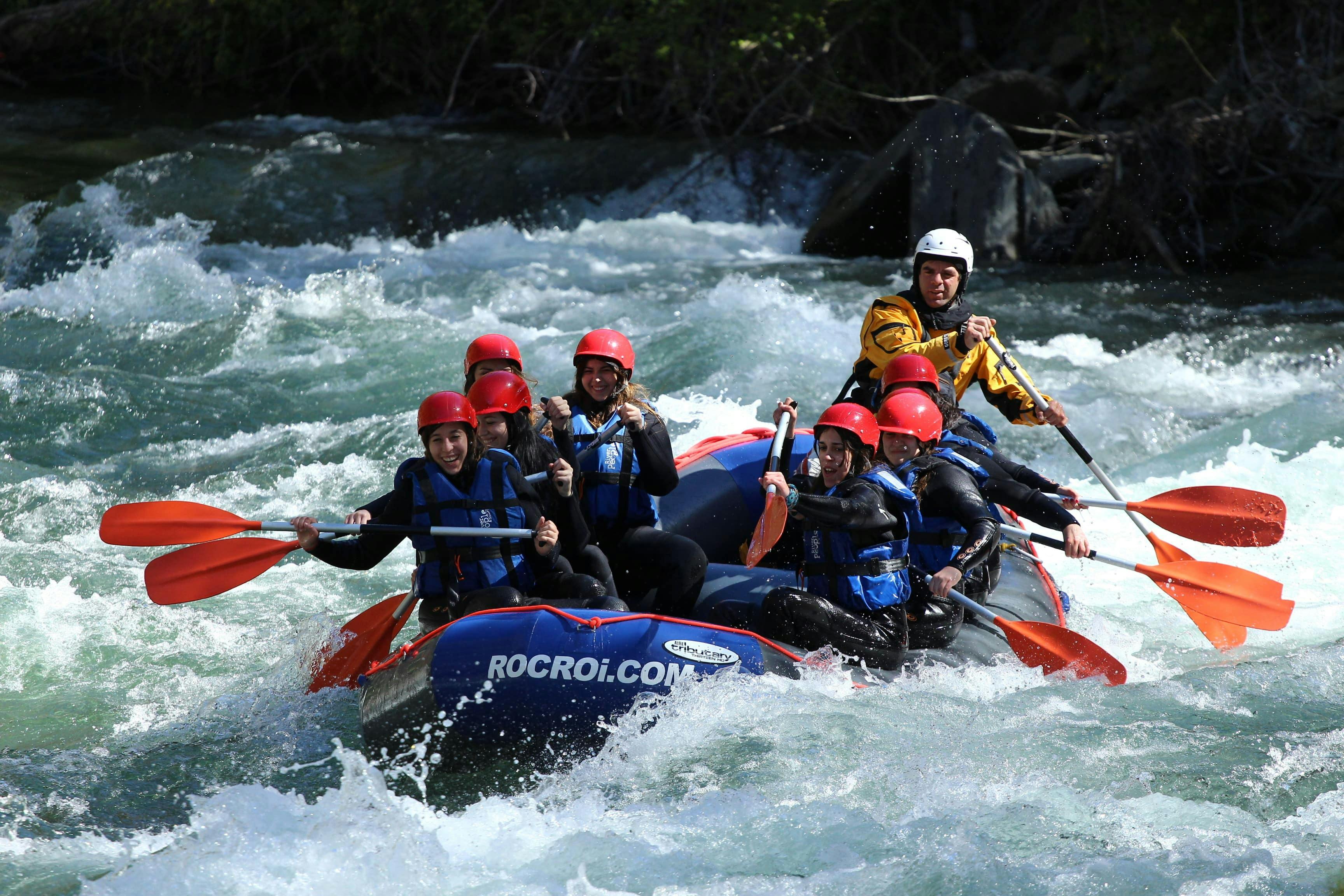 Rafting on River Noguera Pallaresa