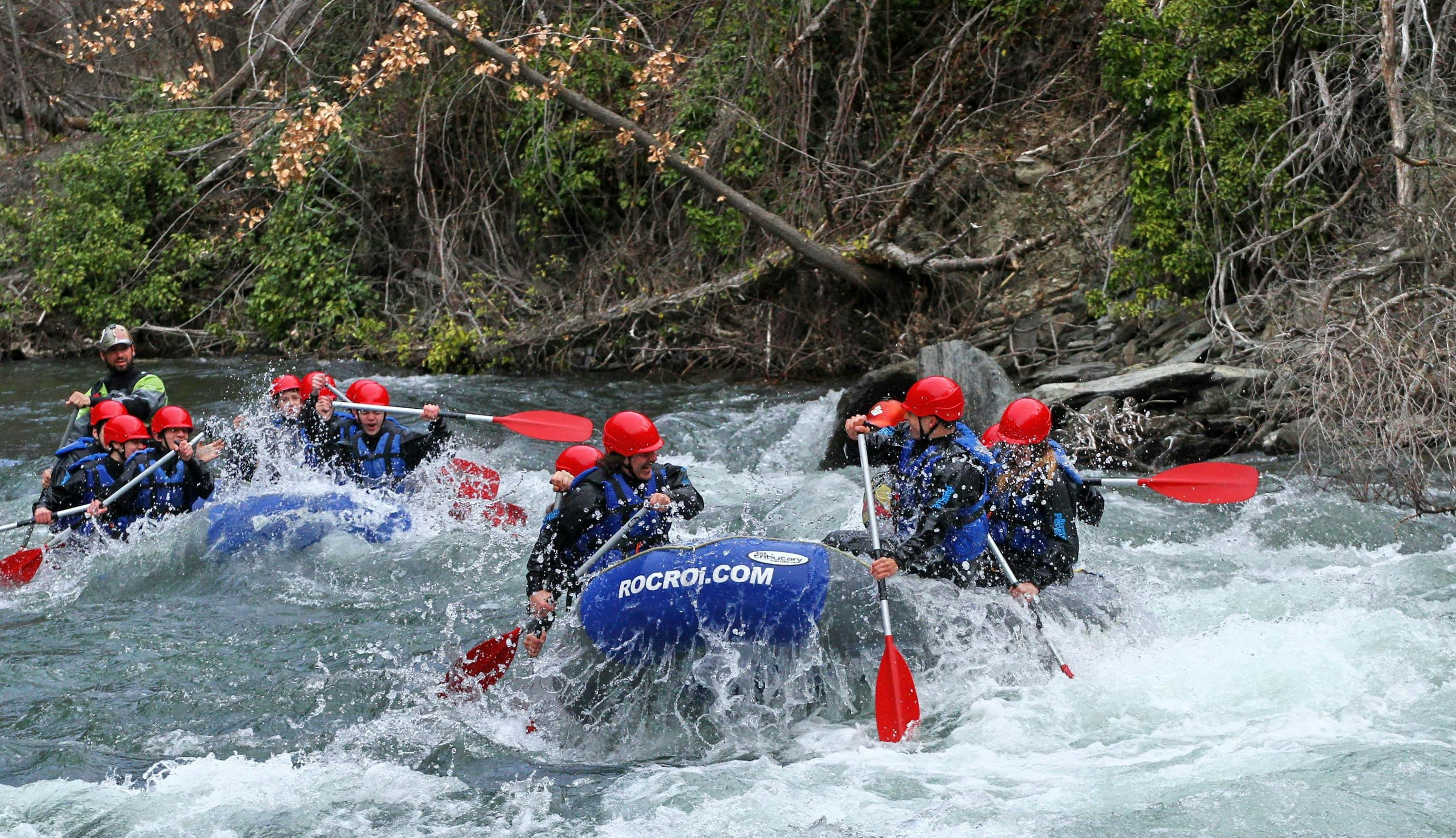 Rafting on River Noguera Pallaresa