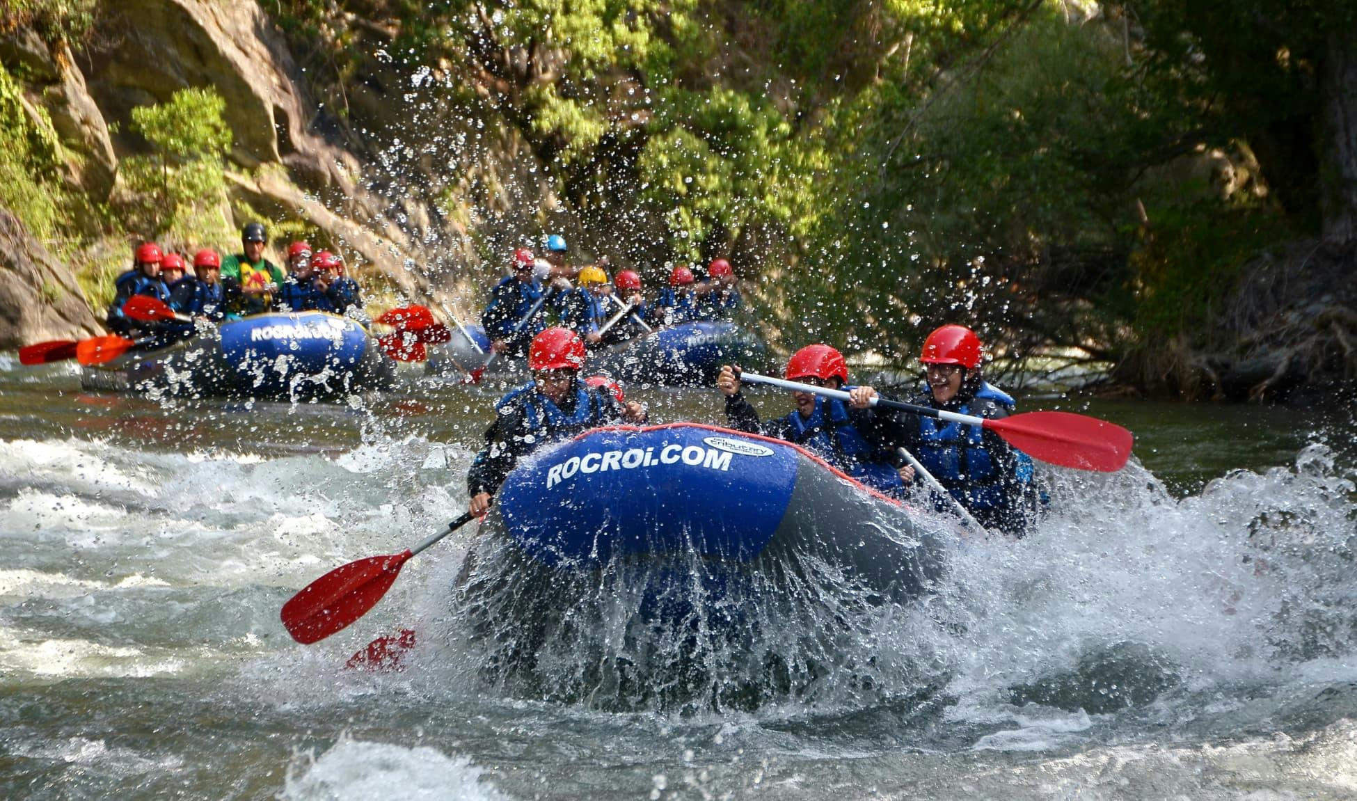 Rafting on River Noguera Pallaresa
