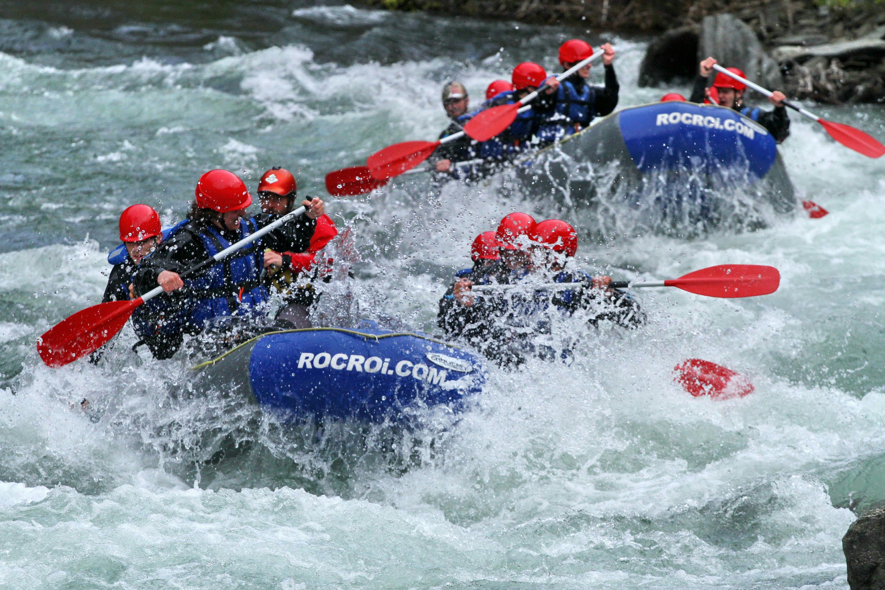 Rafting on River Noguera Pallaresa