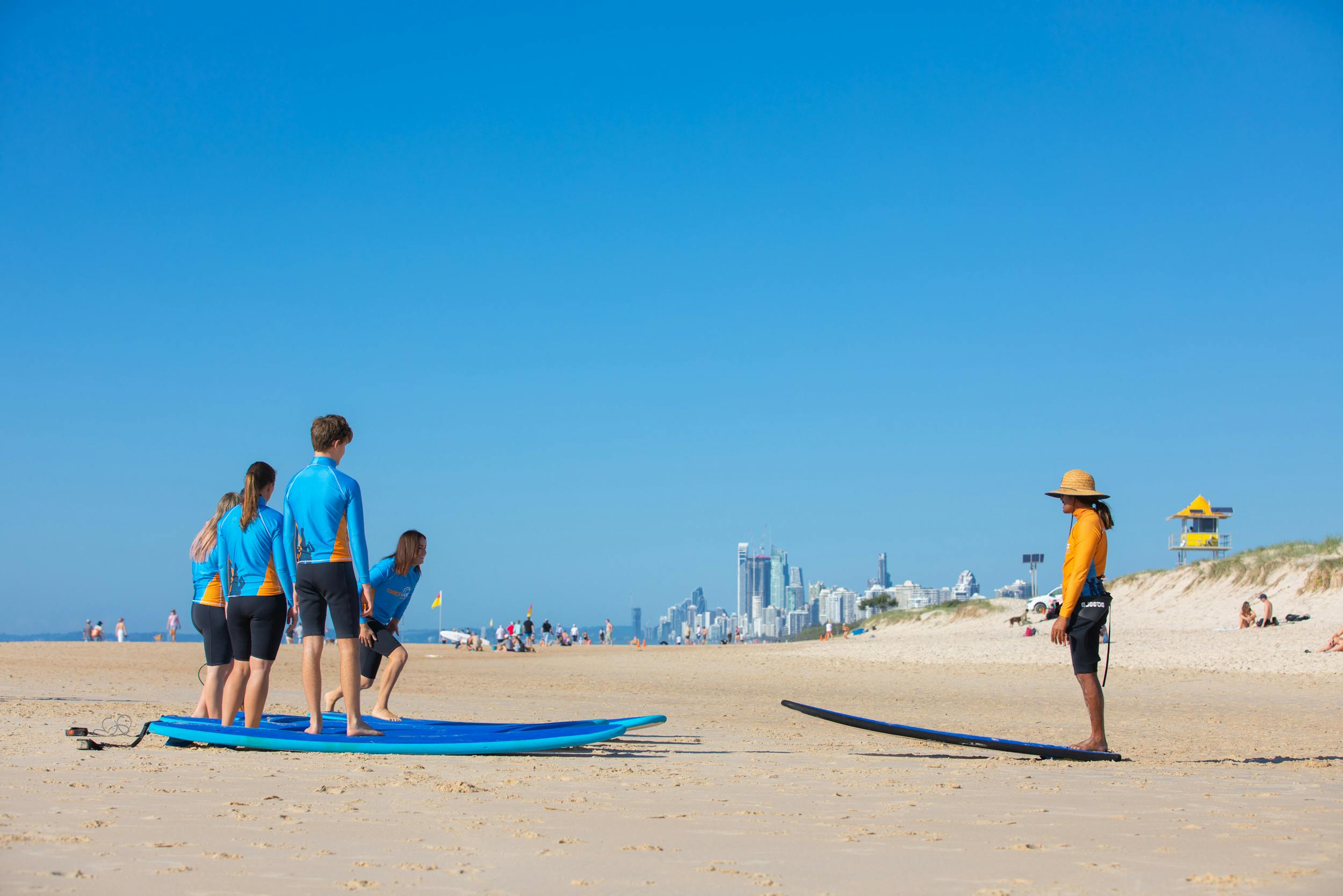 2-hour introduction to surf session