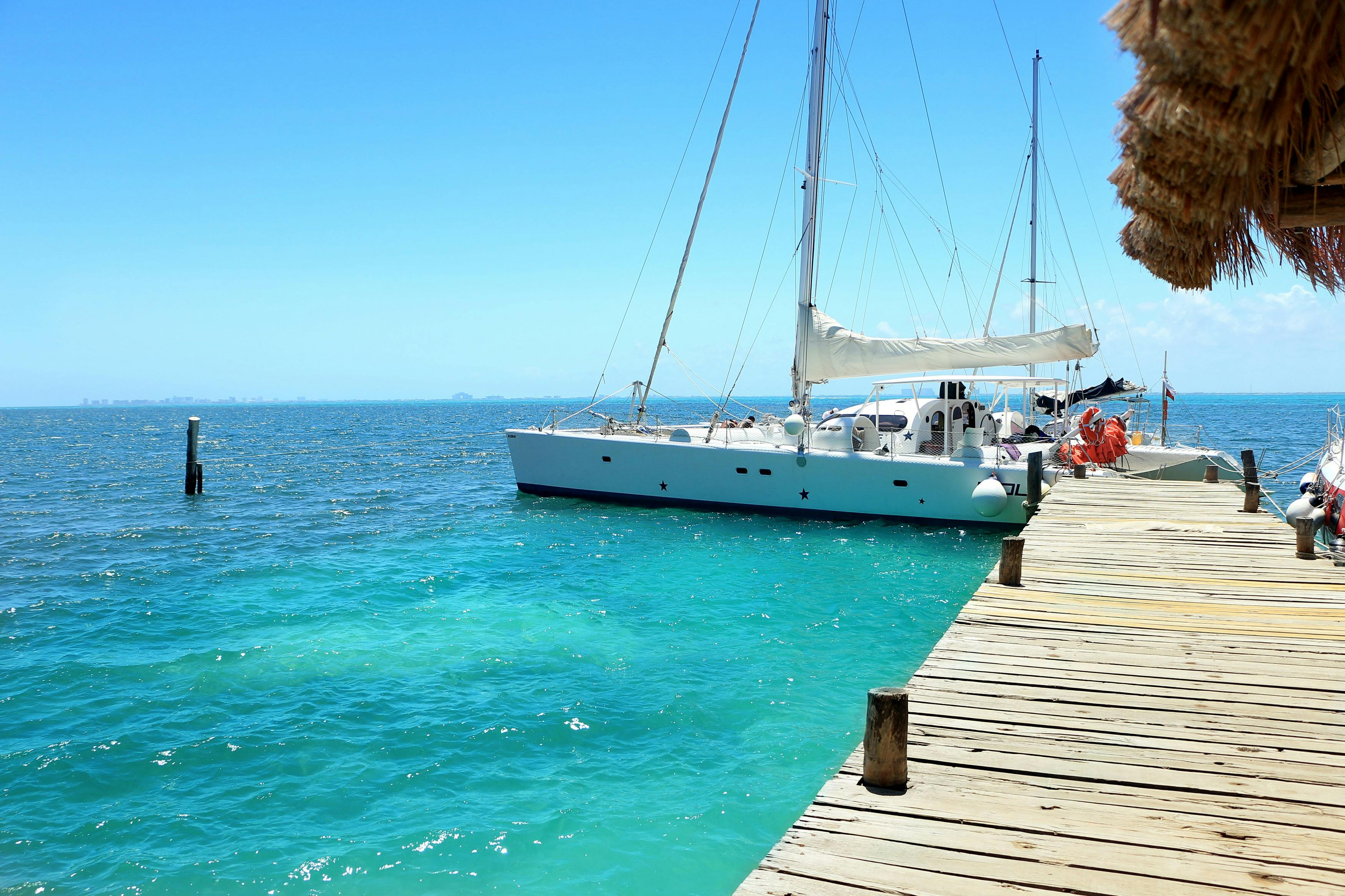 Passeio de barco de dia inteiro pela Isla Mujeres saindo de Cancún