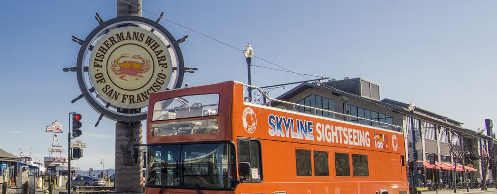 Buchtkreuzfahrt und 24-Stunden-Hop-on-Hop-off-Bustour in San Francisco