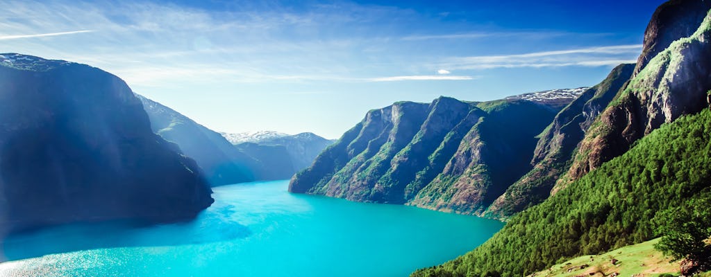 Voyage autoguidé de Bergen à Oslo, y compris le chemin de fer de Flåm et le Sognefjord