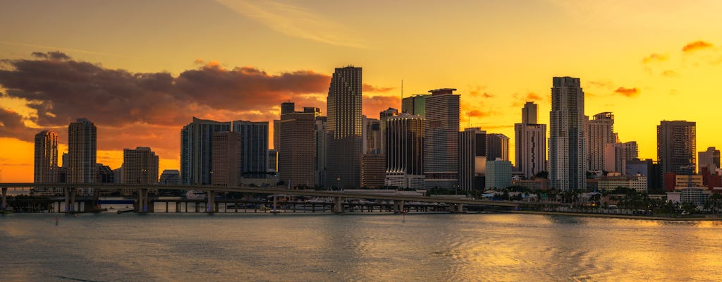 Miami happy hour sightseeing sunset cruise