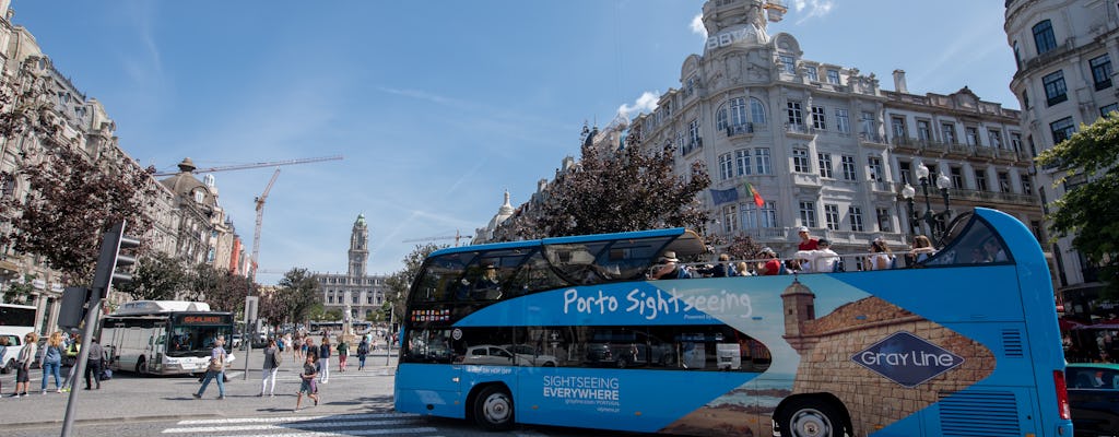 Tour in autobus hop-on hop-off di 24 ore a Porto