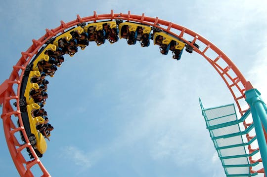 Gold Reef City Theme Park admission ticket with one-way transfer