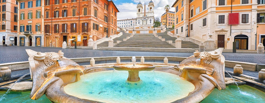 Rome's historic center walking tour with gelato