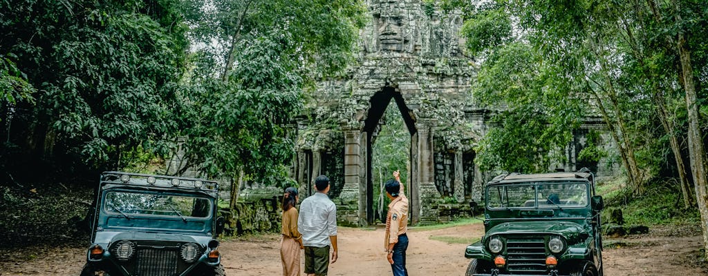 Angkor-complex en avonturenparcours per 4x4