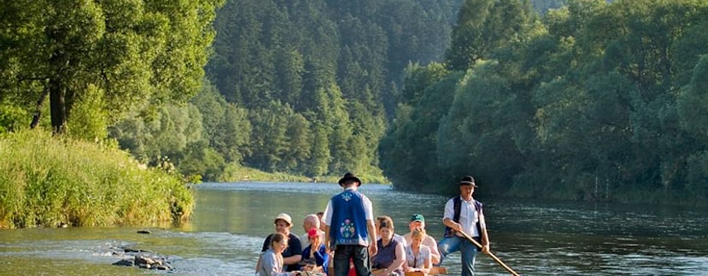 Rafting en el desfiladero del río Dunajec desde Cracovia