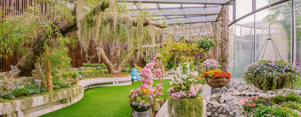 Jardines junto a la bahía: entrada a la fantasía floral