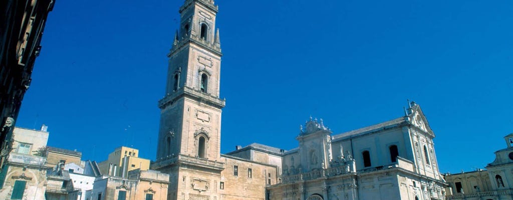 Lecce Tour mit Snack - ab Zentral-Apulien