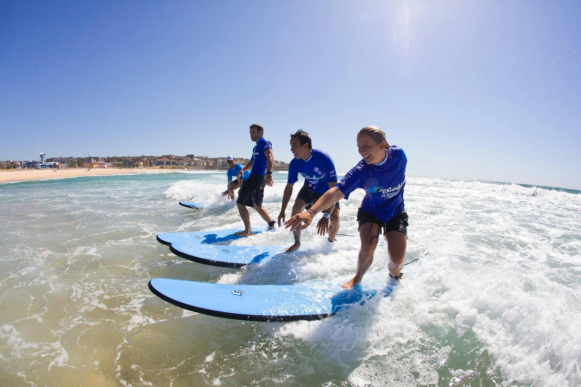 Surfkurs für Anfänger am Maroubra Beach