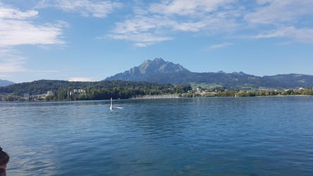 Private guided tour Mount Pilatus Golden Roundtrip and Lake cruise from Lucerne